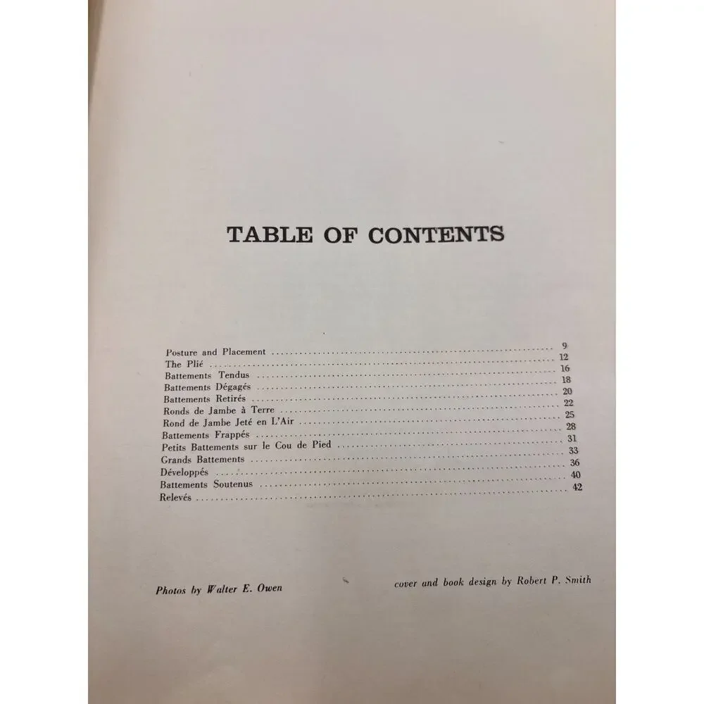Dos Donts Basic Ballet Barre Thalia Mara 1955 Dance Magazine Technique Book